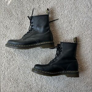Dr. Martens 1460 Black Leather Lace-Up Boots